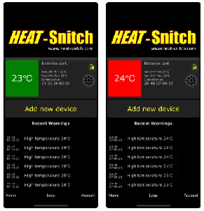 Heat Snitch thermal detector